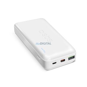 SBS TTBB20000PD20W powerbank 1xUSB-A és 1xUSB-C csatlakozással 20000mAh 20W PD - fehér