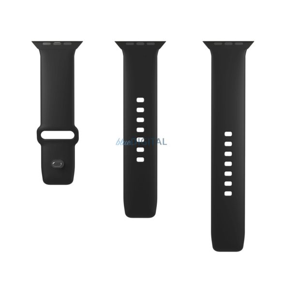 Puro Icon csereszíj Apple Watch 38 / 40 / 41 mm - fekete