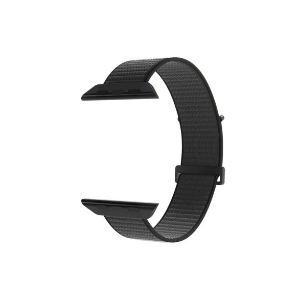 Puro Sport Nylon csereszíj Apple Watch 42 / 44 / 45 / 49 mm - fekete