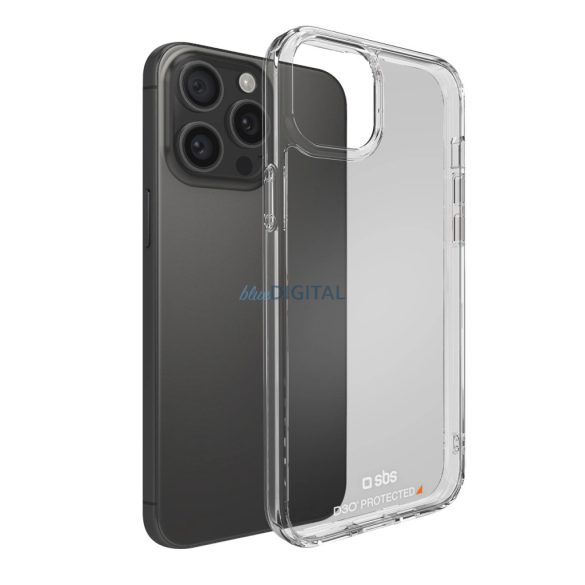 SBS D3O tok iPhone 15 Pro Max - átlátszó