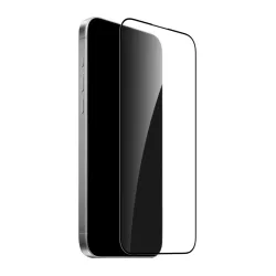   Puro Frame edzett üveg kijelzővédő fekete szegéllyel iPhone 16