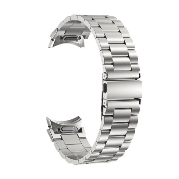 Puro Metal szíj Samsung Galaxy Watch 4 / 4 Classic / 5 / 5 Pro / 6 / 6 Classic - ezüst színű