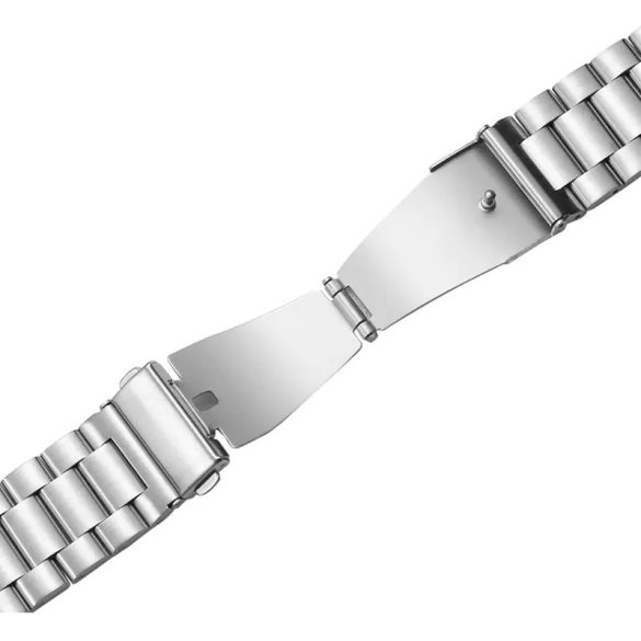 Puro Metal szíj Samsung Galaxy Watch 4 / 4 Classic / 5 / 5 Pro / 6 / 6 Classic - ezüst színű
