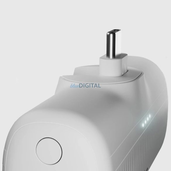 SBS EcoPower 5000 mAh 10W Powerbank beépített USB-C porttal - Fehér színű