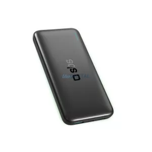 SBS Infinity Power Bank 10000mAh 10W LiFePo USB-A USB-C - Fekete