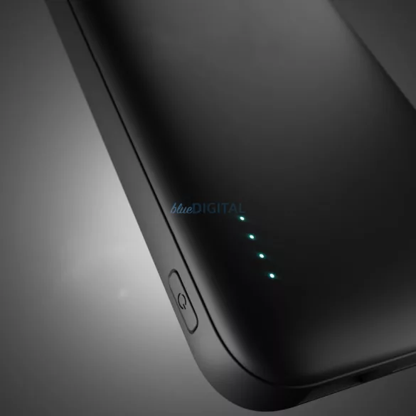 SBS Infinity Power Bank 10000mAh 10W LiFePo USB-A USB-C - Fekete