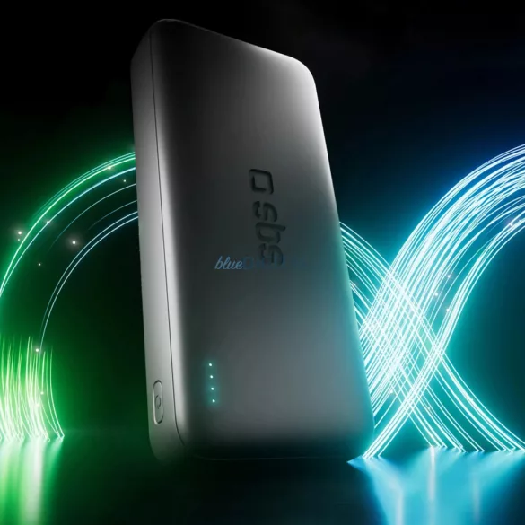 SBS Infinity Power Bank 20000mAh 10W LiFePo USB-A USB-C - Fekete