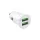 Puro Pro Lite autós töltő 2x USB-A 10W - fehér
