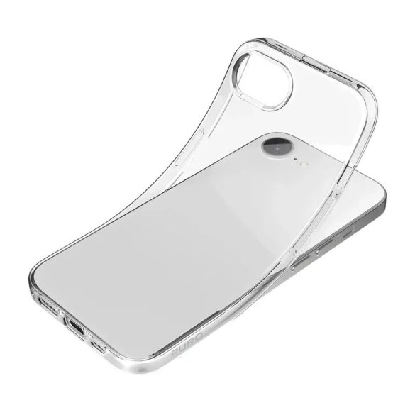 Puro Nude tok iPhone 16e - átlátszó