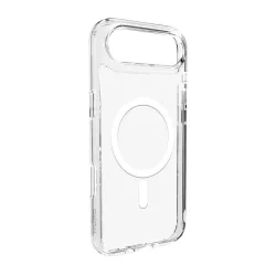   Puro Lite Mag TPU+PC tok kompatibilis a MagSafe iPhone 17 Air készülékkel - átlátszó fehér gyűrűvel