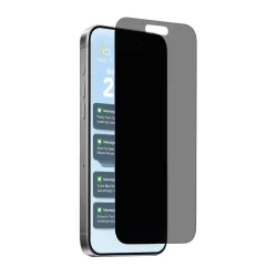 Puro Privacy edzett üveg iPhone 17 Air készülékhez