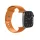 Puro Icon szilikon szíj Apple Watch 44 / 45 / 46 / 49 mm-es órához - narancssárga