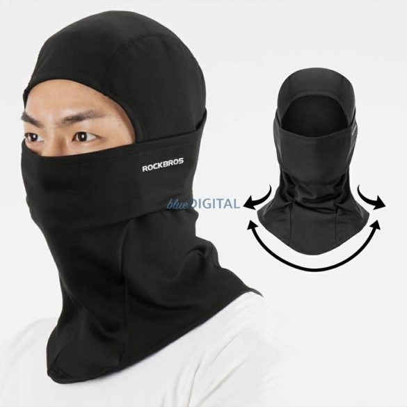 Rockbros LF7345BK sport balaclava szigetelt - fekete