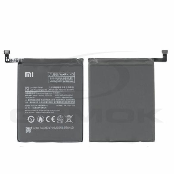 Akkumulátor Xiaomi Redmi Note 5A / mi A1 BN31 3000MAH