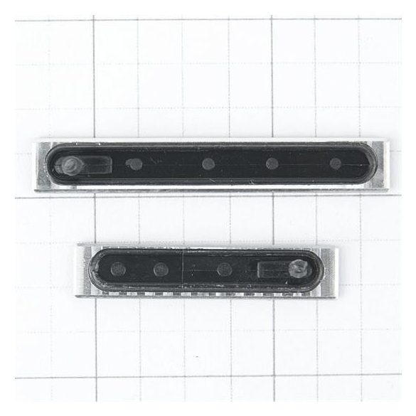 USB és micro SIM kártya fedelet SONY XPERIA Z2 Fekete TELJES