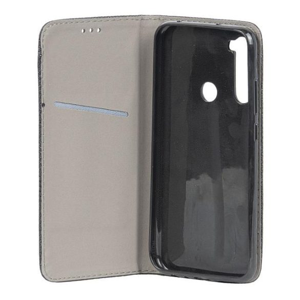 Flip Tok Mágneses Xiaomi Redmi Note 8 Fekete Telefontok
