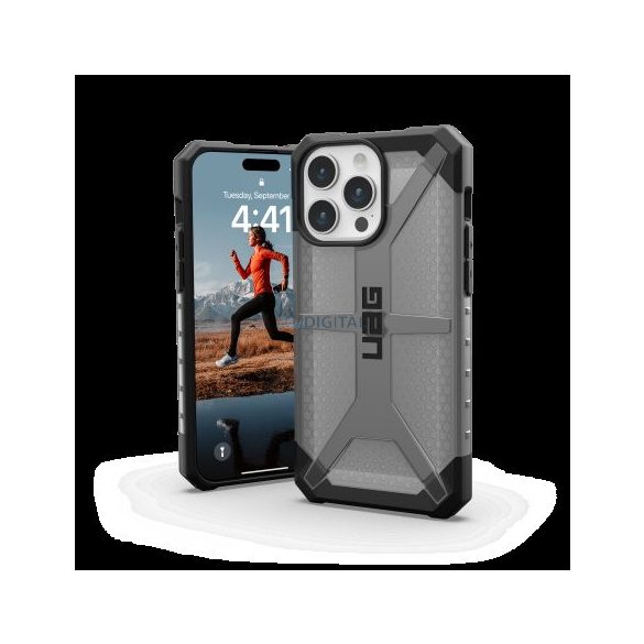 UAG Plasma - védőtok iPhone 15 Pro Max (hamu)