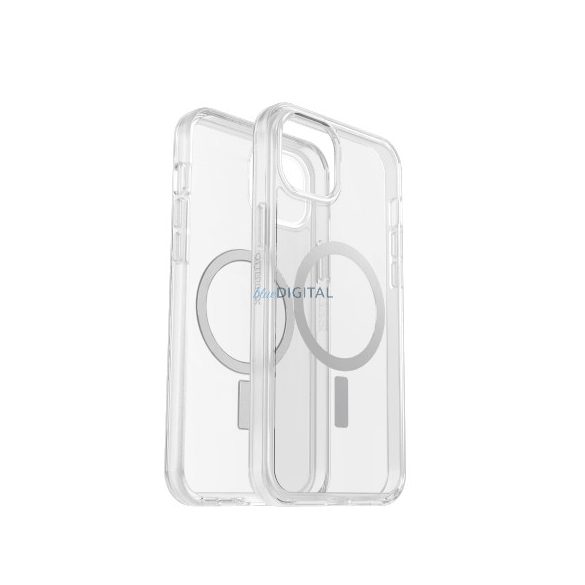 Otterbox Symmetry átlátszó Plus - védő tok iPhone 15 Plus MagSafe kompatibilis (átlátszó)