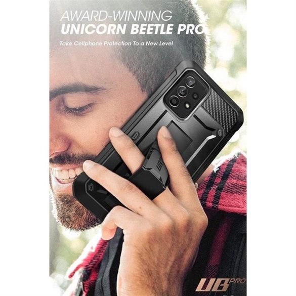 Supcase Unicorn Beetle Pro Galaxy A52 4G/A52 5G / A52s fekete teljestest tok