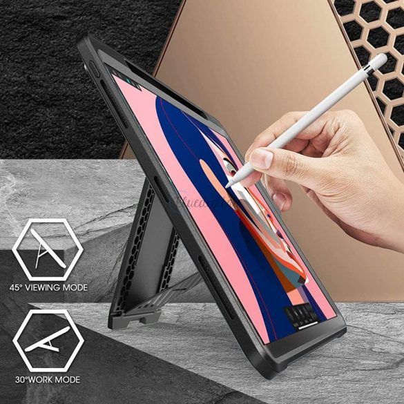 Supcase Unicorn Beetle Pro Pencil iPad Pro 12.9 2021 fekete tok
