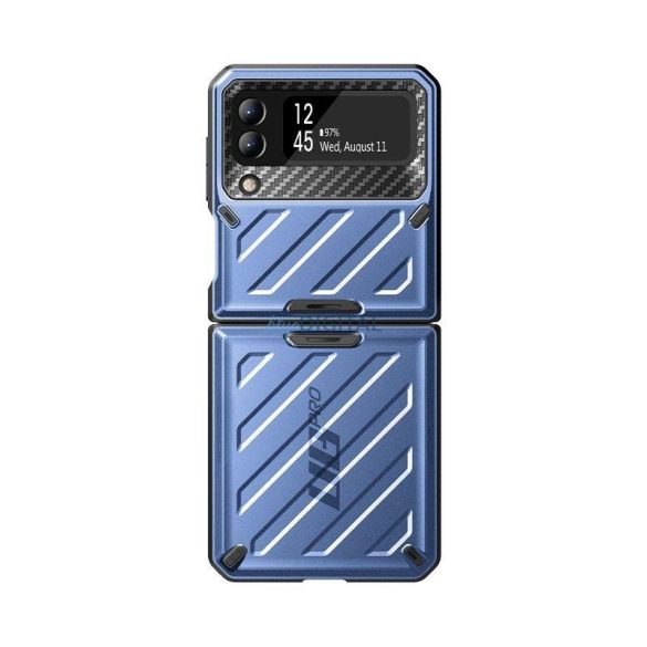 Supcase Unicorn Beetle Pro tok Samsung Galaxy Z Flip 4 kék