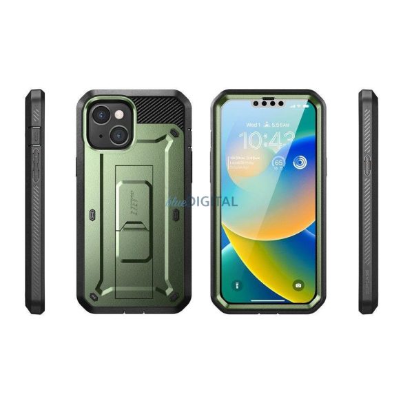 Supcase Unicorn Beetle Pro tok iPhone 14 Plus készülékhez zöld