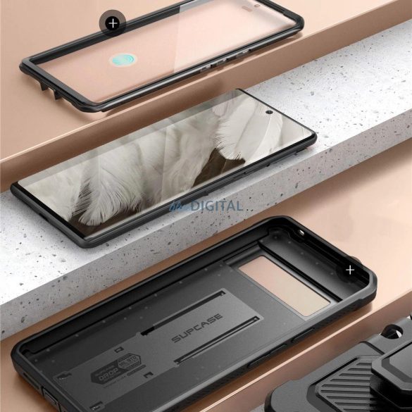 Unicorn Beetle Pro Supcase Google Pixel 8 Pro - fekete tok