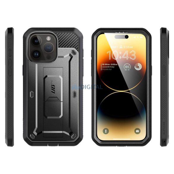 Supcase UNICORN BEETLE PRO iPhone 15 PRO FEKETE tok