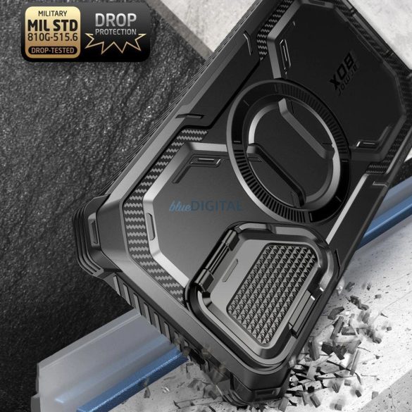 IBLSN Armorbox Mag Supcase MagSafe Samsung Galaxy S24 - fekete tok