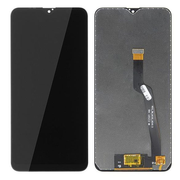 LCD + Érintőpanel Teljes Samsung A105 Galaxy A10 Fekete [Hq]