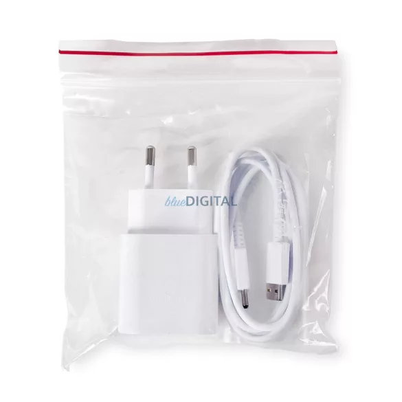 Samsung EP-TA50EWE 8W-os USB-A fali töltő MicroUSB kábellel ECB-DU4AWE - fehér