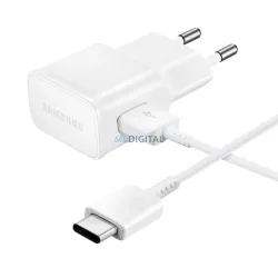   Samsung EP-TA200EWE USB-A 15W-os fali töltő EP-DR140AWE USB-A - USB-C kábellel - fehér színű