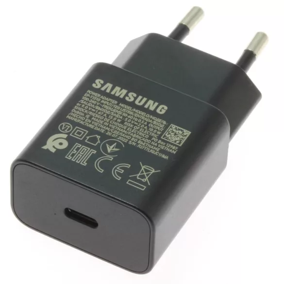 Samsung EP-T1510EBE 15W USB-C fali töltő - Fekete