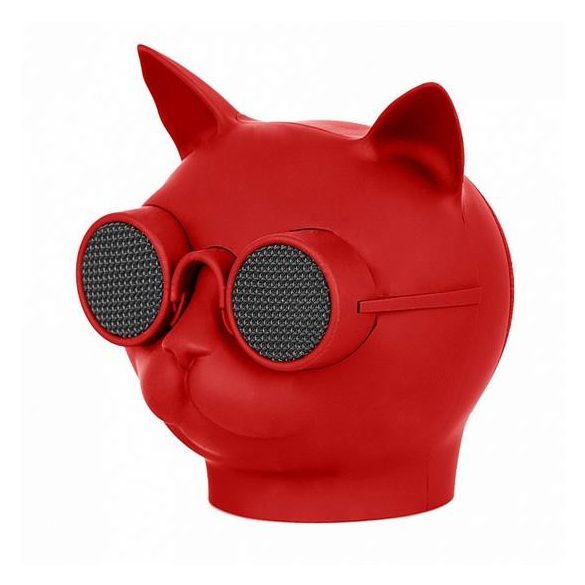 Bluetooth hangszóró FANY CAT RED