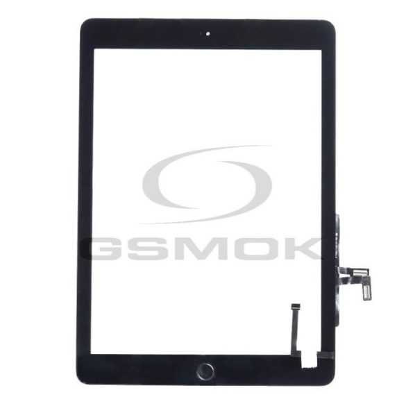 Touch Pad iPad 5 / AIR 2017 (A1822, A1823) fekete matrica és otthoni gomb