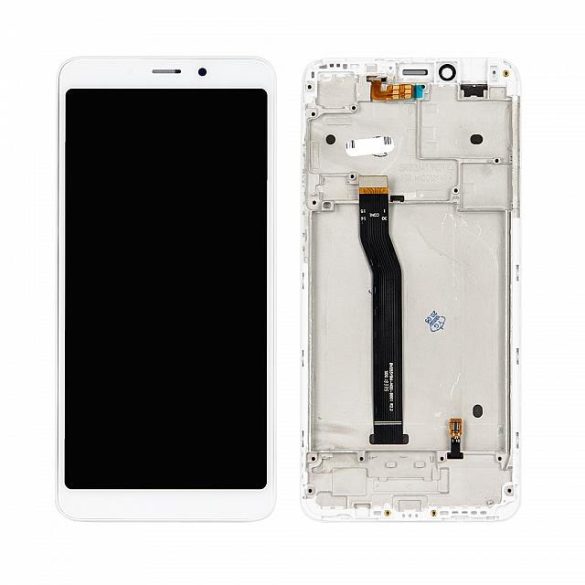 LCD + Érintőpanel Teljes Xiaomi Redmi 6 / 6a Fehér Kerettel És Az Érzékelő