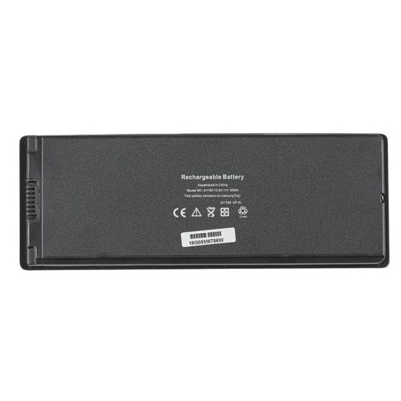 Akkumulátor Rmore A1185 Laptop Apple Macbook 13 Classic A1181 2006 2007 2008 2009 Fekete
