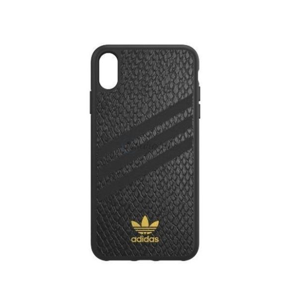 Adidas OR öntött PU Snake iPhone XS Max fekete 33930