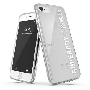 SuperDry iPhone 6/6s/7/8/SE 2020/SE 2022 átlátszó tok