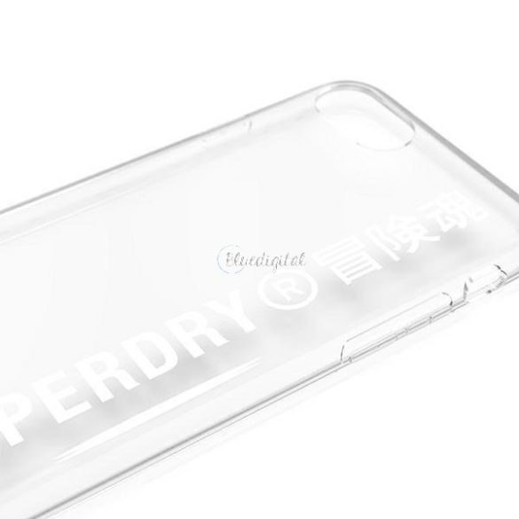 SuperDry iPhone 6/6s/7/8/SE 2020/SE 2022 átlátszó tok