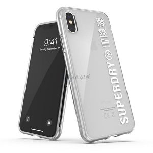 Superdry Snap iphone x / xs átlátszó tok fehér / fehér 41576