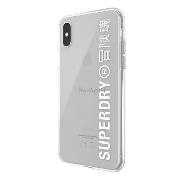 Superdry Snap iphone x / xs átlátszó tok fehér / fehér 41576