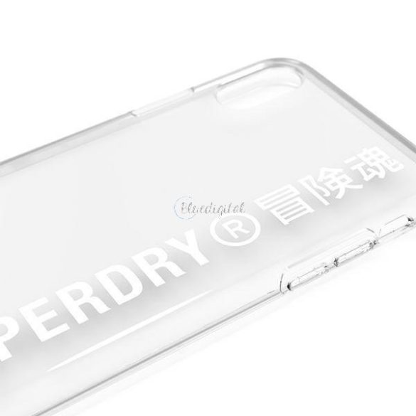 Superdry Snap iphone x / xs átlátszó tok fehér / fehér 41576
