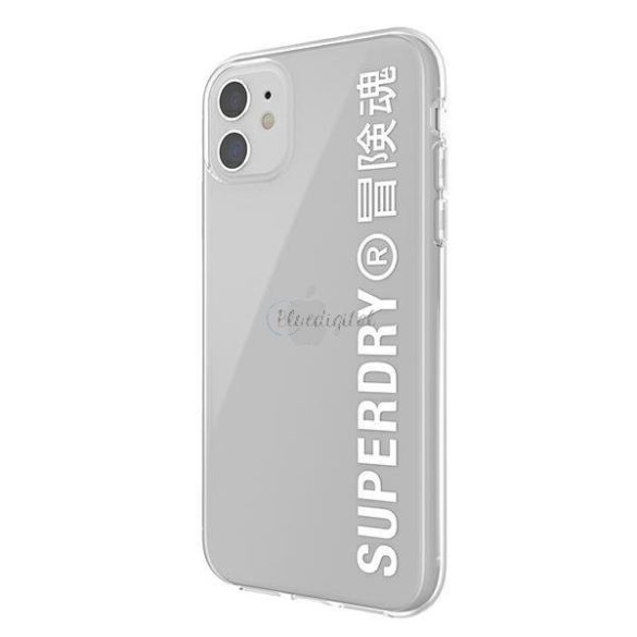 Superdry Snap iphone 11 átlátszó tok fehér / fehér 41578