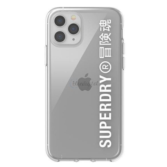 Superdry Snap iphone 11 Pro Clear tok fehér / fehér 41579