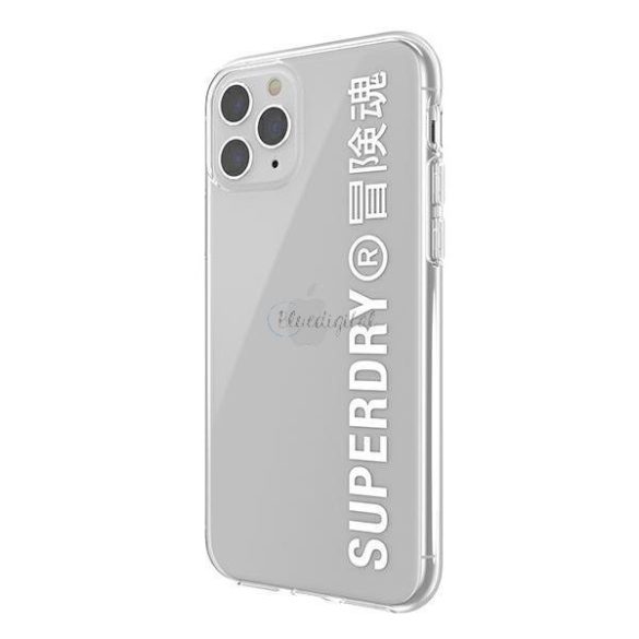 Superdry Snap iphone 11 Pro Clear tok fehér / fehér 41579