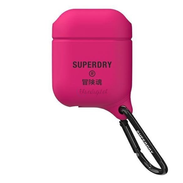 Superdry Airpods tok vízálló rózsaszín / rózsaszín