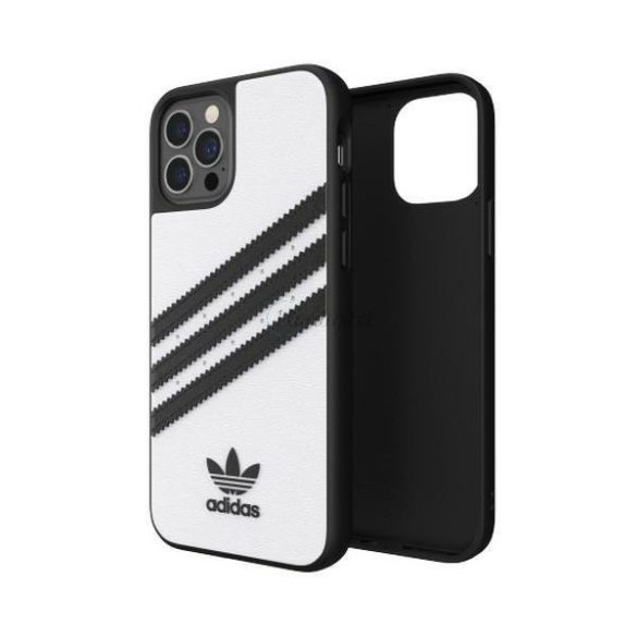 Adidas OR öntött PU FW20 iPhone 12 Pro fekete -fehér / fekete fehér 42238