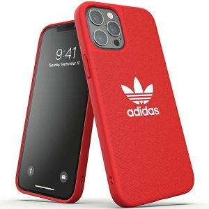 Adidas Molded Case vászon iPhone 12 Pro Max piros 42270 tok