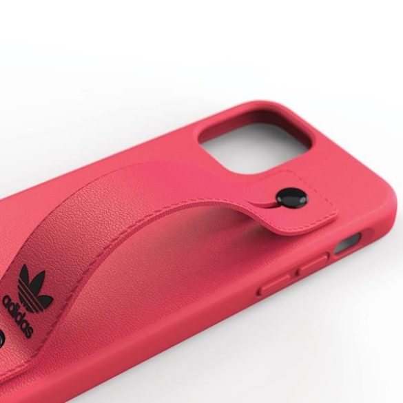 Adidas OR kézi pántos tok iPhone 12/12 Pro 6.1" rózsaszín 42397